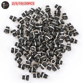 2/5/10/20PCS DC12V Power Supply Jack Socket Female Panel Mount Connector 5.5 mm x 2.5mm DC Plug Adapter 2 Terminal Jack
2/5/10/20PCS DC12V Power Supply Jack Socket Female Panel Mount Connector 5.5 mm x 2.5mm DC Plug Adapter 2 Terminal Jack