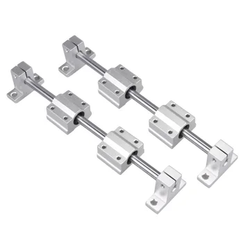 2Pcs Linear Guide Rail 200mm Guide Shaft Rod Slide With 4pcs SCS8UU Linear Bearing Aluminum Blocks
2Pcs Linear Guide Rail 200mm Guide Shaft Rod Slide With 4pcs SCS8UU Linear Bearing Aluminum Blocks