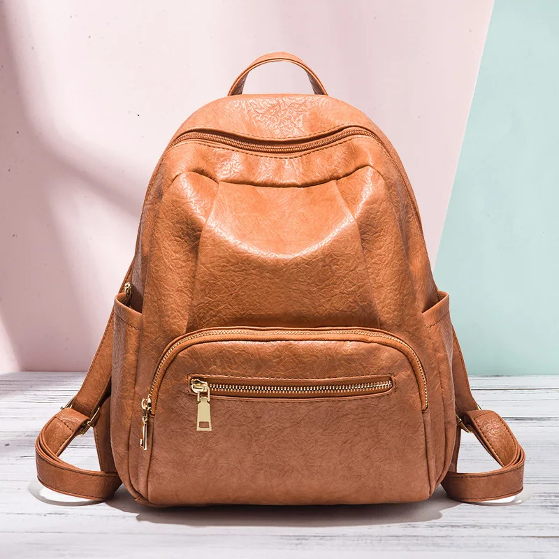 Korean-style Simple Backpack 2019 New Style Versatile Large Capacity Backpack WOMEN'S Fashion Handbag Agent a Generation of Fat
Korean-style Simple Backpack 2019 New Style Versatile Large Capacity Backpack WOMEN'S Fashion Handbag Agent a Generation of Fat