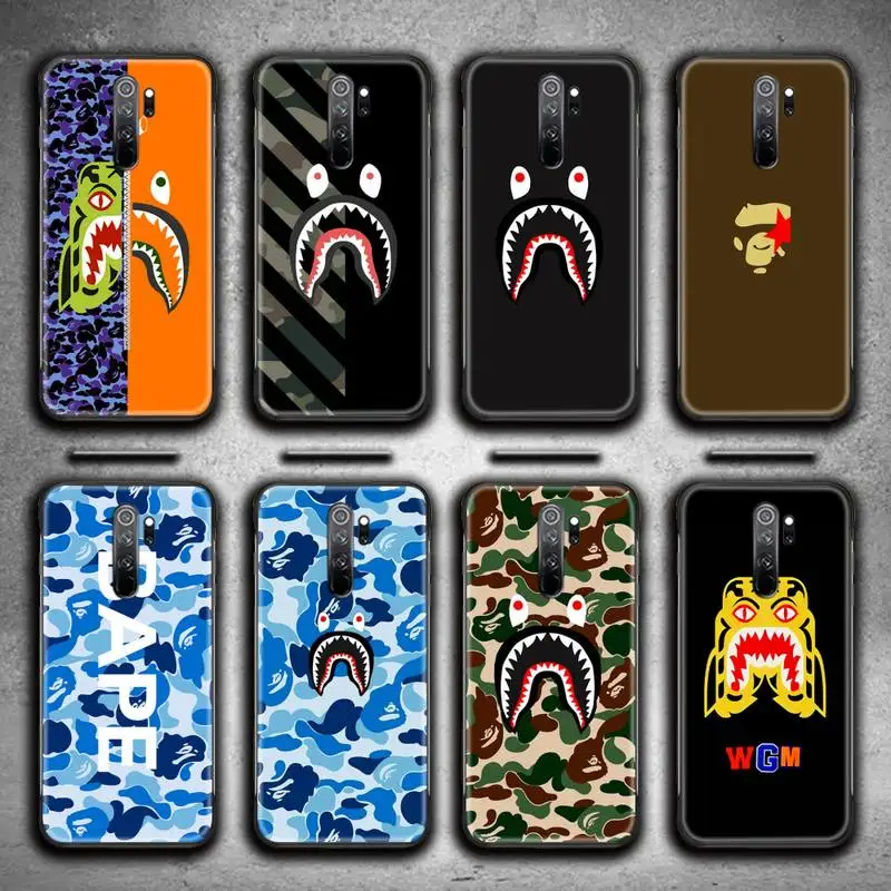 Bape Shark Phone Case for Redmi 9A 8A 7 6 6A Note 9 8 8T Pro Max Redmi 9 K20 K30 Pro
Bape Shark Phone Case for Redmi 9A 8A 7 6 6A Note 9 8 8T Pro Max Redmi 9 K20 K30 Pro