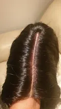 Extensiones de cabello humano peruano con cierre de encaje, accesorio capilar liso de color marrón y suizo con minimechones, 2x6