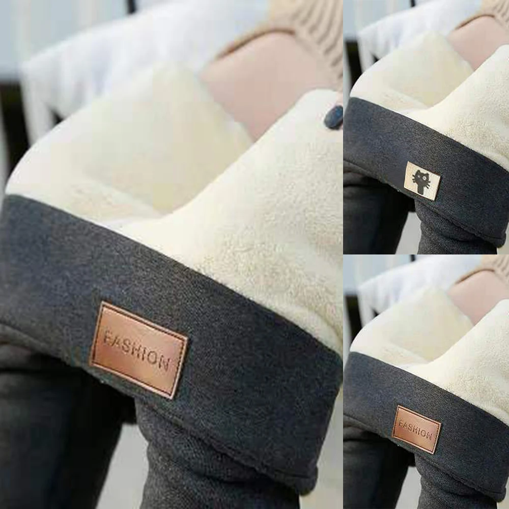 2020 Winter Warm Women Skinny Pants Thick Velvet Wool Fleece Leggins Trousers Lambskin Cashmere Pants Female Leggings
2020 Winter Warm Women Skinny Pants Thick Velvet Wool Fleece Leggins Trousers Lambskin Cashmere Pants Female Leggings