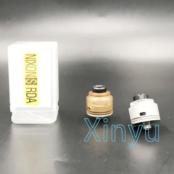 Nixon S RDA Atomizer with BF pin RDA 510 Thread 22mm ECig RDA Single coil build deck with POM drip tip for vape mods FLAVE EVO
Nixon S RDA Atomizer with BF pin RDA 510 Thread 22mm ECig RDA Single coil build deck with POM drip tip for vape mods FLAVE EVO