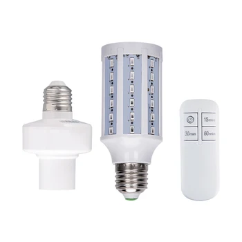 12W LED UVC Germicidal Lamp Household Ultraviolet Sterilization Disinfection Light Bulb Remote Control Timing UV Sterilizer
12W LED UVC Germicidal Lamp Household Ultraviolet Sterilization Disinfection Light Bulb Remote Control Timing UV Sterilizer