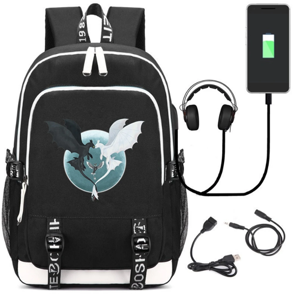 How to Train Your Dragon Backpack with USB Charging Port and Lock &Headphone interface for College Student Work
How to Train Your Dragon Backpack with USB Charging Port and Lock &Headphone interface for College Student Work