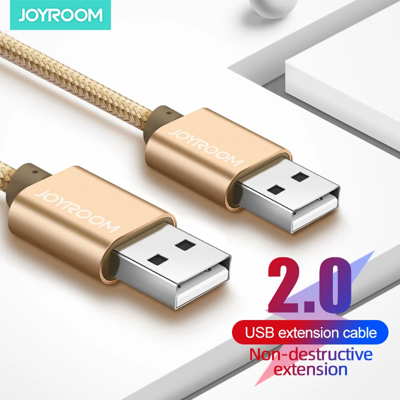 Joyroom USB to USB Extension Cable Type A Male To Male Super Speed USB 2.0 Extender For USB 2.0 Extender Cord Extension Cable
Joyroom USB to USB Extension Cable Type A Male To Male Super Speed USB 2.0 Extender For USB 2.0 Extender Cord Extension Cable