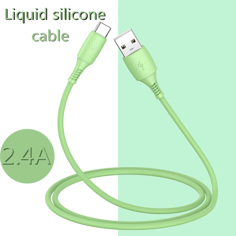 Liquid silicone cable Micro USB Cable 2.4A Fast Charging for Android Mobile Phone USB Micro Cable Charger Data Cord for huawei
Liquid silicone cable Micro USB Cable 2.4A Fast Charging for Android Mobile Phone USB Micro Cable Charger Data Cord for huawei