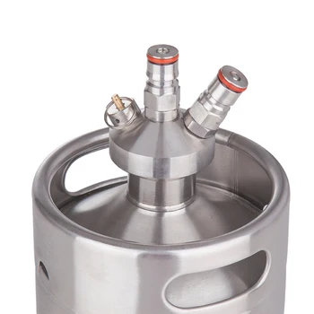 NEW Stainless Steel Mini Keg Spear Dispenser Brewing Tool for 64oz, 128oz, or 5L mini-keg growler
NEW Stainless Steel Mini Keg Spear Dispenser Brewing Tool for 64oz, 128oz, or 5L mini-keg growler