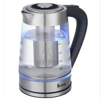 2.5 L Blue Light Electric Glass Kettle 7 Colors Replace 360°rotating Base Automatic Shut Off Stainless Steel Kitchen Kettle
2.5 L Blue Light Electric Glass Kettle 7 Colors Replace 360°rotating Base Automatic Shut Off Stainless Steel Kitchen Kettle