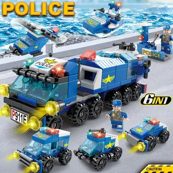 City Police Forces Construction Mountain Headquarters Building Blocks Figure Educational DIY Toy For Children Gift
City Police Forces Construction Mountain Headquarters Building Blocks Figure Educational DIY Toy For Children Gift