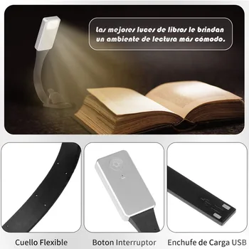 Mini USB LED Reading Lamp Book Clip 3 Color Brightness 360 Degree LED Lamps for Book Reading Light JA55
Mini USB LED Reading Lamp Book Clip 3 Color Brightness 360 Degree LED Lamps for Book Reading Light JA55