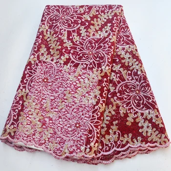 New Arrival African Organza Lace Fabric With Sequins 2019 High Quality French Sequins Lace Fabric For Weeding Dresses 
New Arrival African Organza Lace Fabric With Sequins 2019 High Quality French Sequins Lace Fabric For Weeding Dresses