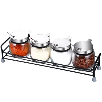 Kitchen Glass Condiment Box Salt Seasoning Box Set Household Combination Seasoning Jar Seasoning Bottle Oil Salt Jar Salt Shaker
Kitchen Glass Condiment Box Salt Seasoning Box Set Household Combination Seasoning Jar Seasoning Bottle Oil Salt Jar Salt Shaker