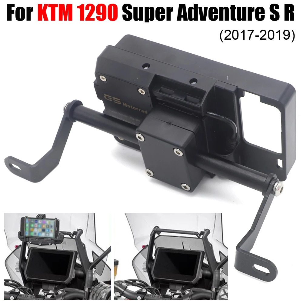 Motorcycle GPS Smart Phone Navigation Mount Mounting Bracket Adapter Holder Brand For KTM 1290 Super Adventure S R 2017-2019
Motorcycle GPS Smart Phone Navigation Mount Mounting Bracket Adapter Holder Brand For KTM 1290 Super Adventure S R 2017-2019