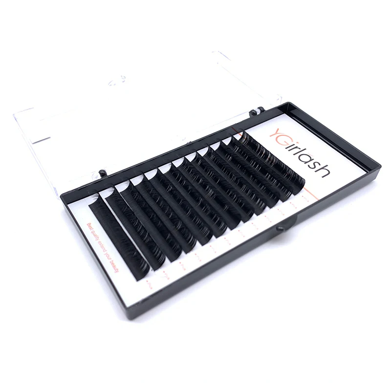 

Private Label Individual Eyelashes 8-16mm C CC D U Natural Long False lashes Mink Classic Eyelash Lash Extension Cilia