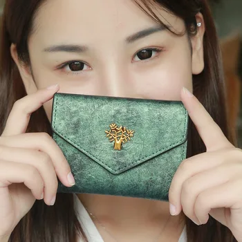 2019New Women's Wallet Cross-Border xiao san zhe Short Leather Bag Wallet Korean Version of the Retro-Style Folding Clutch Bag
2019New Women's Wallet Cross-Border xiao san zhe Short Leather Bag Wallet Korean Version of the Retro-Style Folding Clutch Bag