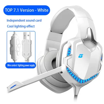 N20 Headset Computer Game Wire-Controlled Headset, USB Wired LED Luminous Headset Gaming Headset For Xbox One/PS4
N20 Headset Computer Game Wire-Controlled Headset, USB Wired LED Luminous Headset Gaming Headset For Xbox One/PS4