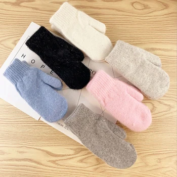 Lady Rabbit Hair Soft Plush Warm Gloves Winter Hand Protect Knitted
Lady Rabbit Hair Soft Plush Warm Gloves Winter Hand Protect Knitted