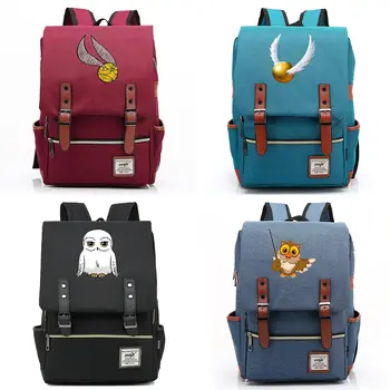 B0313 Stylish New Wizarding School Owl Buckle Children School bag Teenagers Student Schoolbags Women Bagpack Men Backpack
B0313 Stylish New Wizarding School Owl Buckle Children School bag Teenagers Student Schoolbags Women Bagpack Men Backpack
