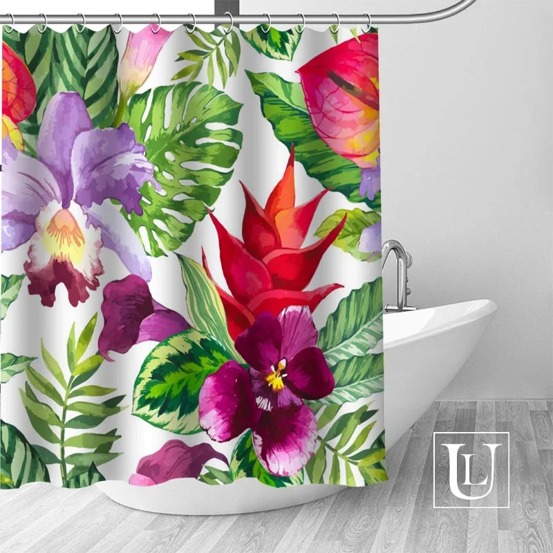 Custom Flower background Bath Curtain Fabric Modern Shower Curtain bathroom beautiful Curtains Bath decor
Custom Flower background Bath Curtain Fabric Modern Shower Curtain bathroom beautiful Curtains Bath decor