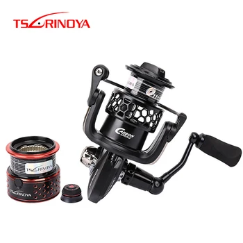 TSURINOYA Spinning Fishing Reel TSP 2000 11+1BB Double Spools Full Metal Saltwater Fishing Coil High Speed Durable Bass Reel
TSURINOYA Spinning Fishing Reel TSP 2000 11+1BB Double Spools Full Metal Saltwater Fishing Coil High Speed Durable Bass Reel