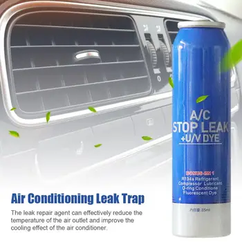 R134a Refrigerant Oil Leak Repair Agent Air Conditioner Plugging Repair Agent Car Fluorescent Leak Detection Elimination Agent
R134a Refrigerant Oil Leak Repair Agent Air Conditioner Plugging Repair Agent Car Fluorescent Leak Detection Elimination Agent