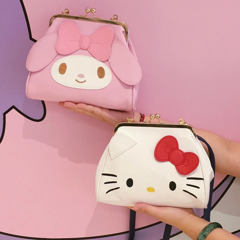 Cute Hello Kitty My Melody Cinnamoroll PomPomPurin Messenger Bag Women Cartoon Crossbody Bags for Children Girls Shoulder Bags
Cute Hello Kitty My Melody Cinnamoroll PomPomPurin Messenger Bag Women Cartoon Crossbody Bags for Children Girls Shoulder Bags