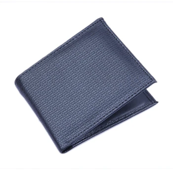 

Luxury Casual Men's Wallets Pu Leather Fashion Short Slim Bifold Card Holder Business Soild With Coin Pocket Purses Male 816