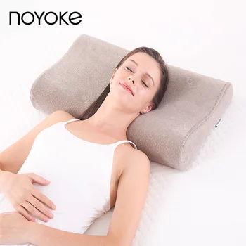 NOYOKE Home Breathable Memory Foam Orthopedic Latex Neck Pillow with Cotton Pillowcase Cervical Maternity Sleeping Bedding
NOYOKE Home Breathable Memory Foam Orthopedic Latex Neck Pillow with Cotton Pillowcase Cervical Maternity Sleeping Bedding