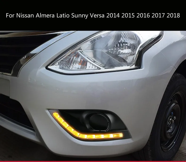 2 шт. для Nissan Almera Latio Sunny, Versa 2014 2015 2016 2017 2018 DRL дневные ходовые огни Дневные противотуманные фары
2 шт. для Nissan Almera Latio Sunny, Versa 2014 2015 2016 2017 2018 DRL дневные ходовые огни Дневные противотуманные фары