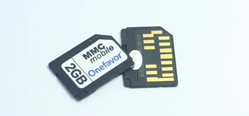 onefavor RS MMC Card 128MB 256MB 512MB 1GB 2GB MMC mobile Card Dual Voltage 13pin RS-MMC Card for Old Cellphone Memory Card
onefavor RS MMC Card 128MB 256MB 512MB 1GB 2GB MMC mobile Card Dual Voltage 13pin RS-MMC Card for Old Cellphone Memory Card