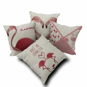 Cute Animals Pink Lovely Pink Flamingo Throw Pillow Cushion Cover Case For Sofa Home Decor Capa Para Almofadas 45x45cm
Cute Animals Pink Lovely Pink Flamingo Throw Pillow Cushion Cover Case For Sofa Home Decor Capa Para Almofadas 45x45cm