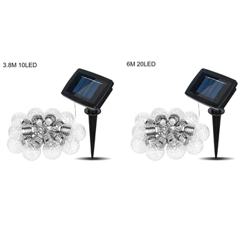 Solar String Light LED Crystal Ball Waterproof Solar Powered Fairy Lights for Home Garden Landscape Holiday Decoration
Solar String Light LED Crystal Ball Waterproof Solar Powered Fairy Lights for Home Garden Landscape Holiday Decoration