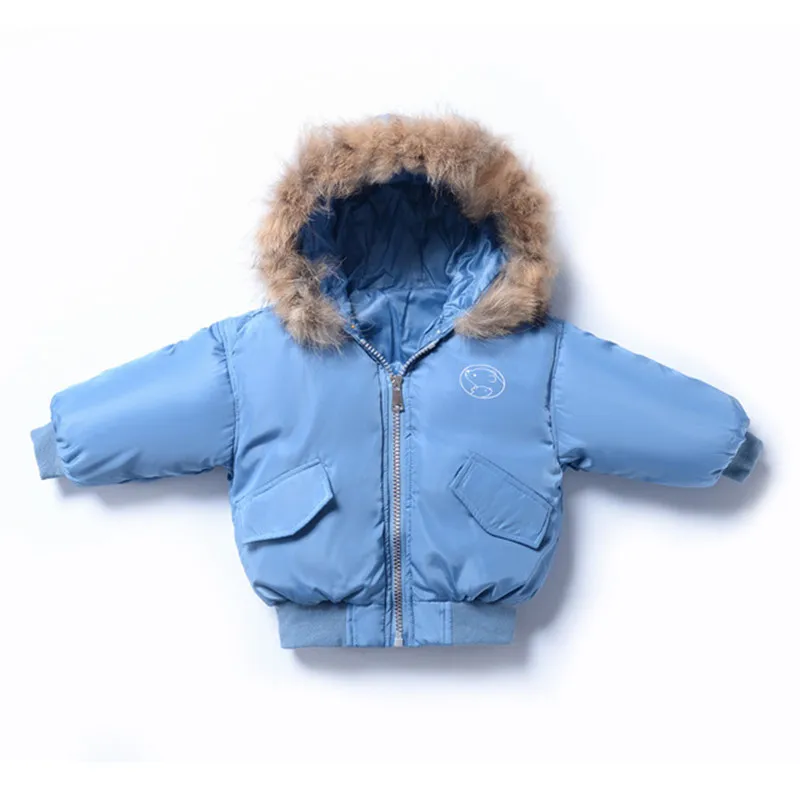 2019 Winter Boys Girls Down Jackets Hooded Outerwear Children Warm Thick Jacket Kids Clothes Outerwear Boy Girl Coats Ski Jacket (22)