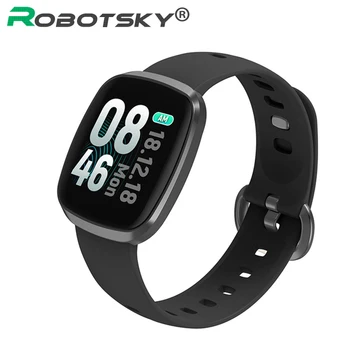 Robotsky GT103 Smart Watch Blood Pressure Fitness Tracker Sleep Monitor Waterproof Sports Pedometer Smartwatch for IOS Android
Robotsky GT103 Smart Watch Blood Pressure Fitness Tracker Sleep Monitor Waterproof Sports Pedometer Smartwatch for IOS Android