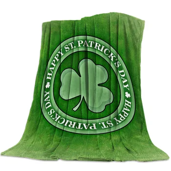 St Patricks Day Clover Cloth Texture Retro Throw Blanket Blanket Fleece Blanket Sofa/Bed/Plane Travel Plaids Bedding Towel
St Patricks Day Clover Cloth Texture Retro Throw Blanket Blanket Fleece Blanket Sofa/Bed/Plane Travel Plaids Bedding Towel