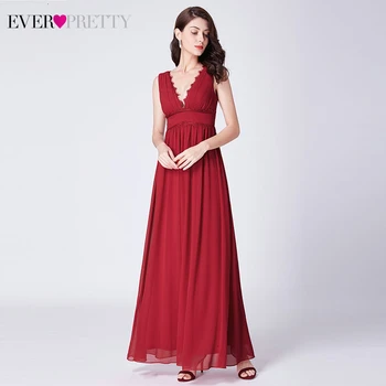 Elegant Red Evening Dresses Ever Pretty EP07351RD A-Line Ruched Double V-Neck Cheap Chiffon Evening Gowns Vestidos Largos 2020
Elegant Red Evening Dresses Ever Pretty EP07351RD A-Line Ruched Double V-Neck Cheap Chiffon Evening Gowns Vestidos Largos 2020