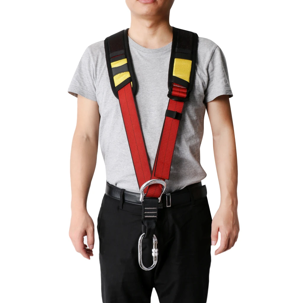 Professional Rock Tree Climbing Rappelling Seat Harness Safety Belt with Adjustable Shoulder Strap
Professional Rock Tree Climbing Rappelling Seat Harness Safety Belt with Adjustable Shoulder Strap