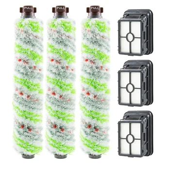 3 Pack Multi Surface Pet Brush Roll 2306 and 3 Pack 1866 Vacuum Filter Compatible with Bissell Crosswave 1785 2306 2551 Wet Dry
3 Pack Multi Surface Pet Brush Roll 2306 and 3 Pack 1866 Vacuum Filter Compatible with Bissell Crosswave 1785 2306 2551 Wet Dry