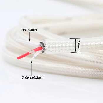 Per Meter QED 4 core Silver Plated RCA Audio Cable signal Cable for Audiophile DIY Interconnect Audio Cable
Per Meter QED 4 core Silver Plated RCA Audio Cable signal Cable for Audiophile DIY Interconnect Audio Cable