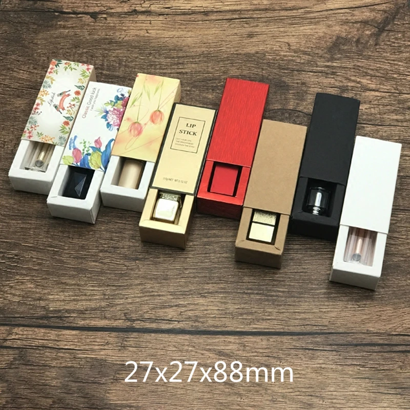 Gift Lipstick Bottle Packaging Box Empty Lip Balm Container Drawer Paper Boxes 50pcs Wholesale Free Shipping High Quality
Gift Lipstick Bottle Packaging Box Empty Lip Balm Container Drawer Paper Boxes 50pcs Wholesale Free Shipping High Quality