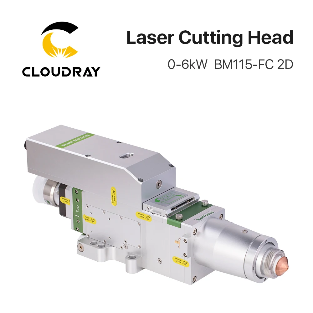 Фото Оригинальная лазерная головка Cloudray Raytools BM1152D режущая 6 кВт FL150/200 мм для