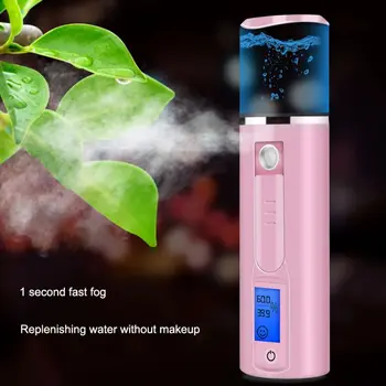 Portable Nano Mist Sprayer Facial Body Nebulizer Steamer Moisturizing Skin Care Mini 40ML Face Spray Beauty Instruments
Portable Nano Mist Sprayer Facial Body Nebulizer Steamer Moisturizing Skin Care Mini 40ML Face Spray Beauty Instruments