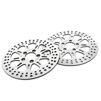 BIKINGBOY 11.8" Front Rear Brake Discs Disks Rotors For Harley 1690 FLTRU 2011-2012 1584 FLHTC 08-12 1584 FLHTCU 08-13 
BIKINGBOY 11.8" Front Rear Brake Discs Disks Rotors For Harley 1690 FLTRU 2011-2012 1584 FLHTC 08-12 1584 FLHTCU 08-13