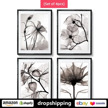 ART ZONE Modern Minimalist Flower Unframed(Set of 4pcs)Painting prints Wall Art Canvas posters Artwork Living Room Bedroom Decor
ART ZONE Modern Minimalist Flower Unframed(Set of 4pcs)Painting prints Wall Art Canvas posters Artwork Living Room Bedroom Decor