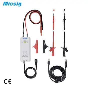 Micsig Oscilloscope 1300V 100MHz High Voltage Differential Probe Kit 3.5ns Rise Time 50X/500X Attenuation Rate DP10013 Dropship
Micsig Oscilloscope 1300V 100MHz High Voltage Differential Probe Kit 3.5ns Rise Time 50X/500X Attenuation Rate DP10013 Dropship