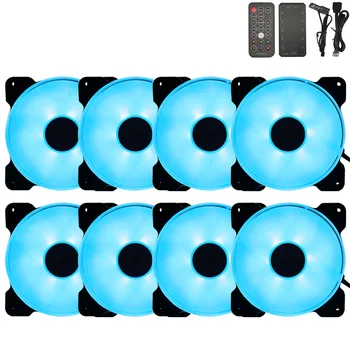 Fan 120mm RGB LED glare high air volume computer silent aperture cooling fanWater Cooling Radiator Fan Computer PC Case
Fan 120mm RGB LED glare high air volume computer silent aperture cooling fanWater Cooling Radiator Fan Computer PC Case