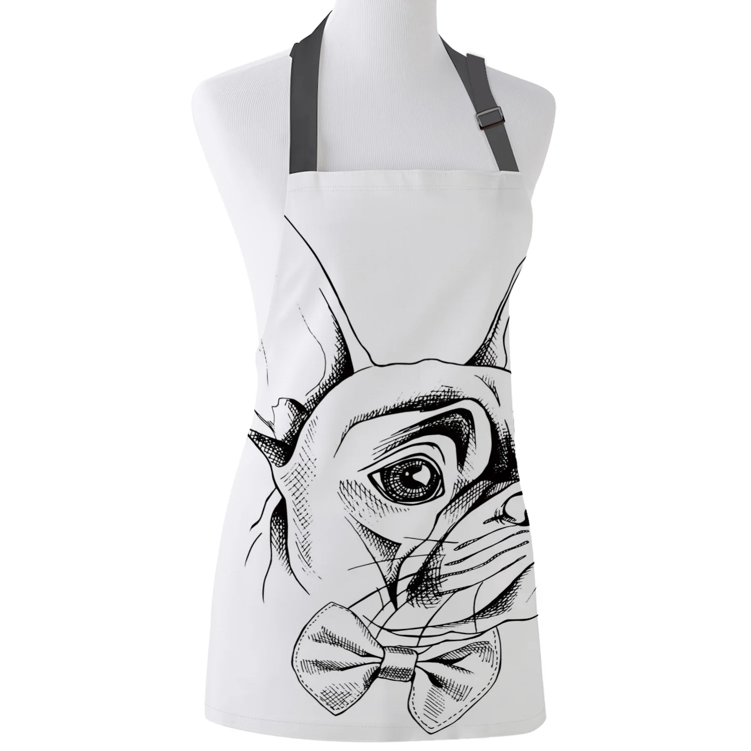 Tophome Kitchen Apron French Bulldog Durable Canvas Aprons Couples Female Kids Home Cleaning Tools Bib
Tophome Kitchen Apron French Bulldog Durable Canvas Aprons Couples Female Kids Home Cleaning Tools Bib
