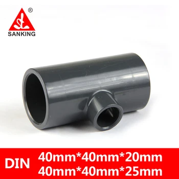 Sanking 40*40*20mm 40*40*25mm UPVC Reducing Tee Aquarium Fish Tank PVC Pipe Connector Irrigation Filters Garden Water Connector
Sanking 40*40*20mm 40*40*25mm UPVC Reducing Tee Aquarium Fish Tank PVC Pipe Connector Irrigation Filters Garden Water Connector