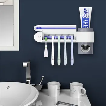 2 in 1 Mutifunctional Light Ultraviolet Toothbrush Sterilizer Toothbrush Holder Automatic Toothpaste Squeezers Oral Hygiene Care
2 in 1 Mutifunctional Light Ultraviolet Toothbrush Sterilizer Toothbrush Holder Automatic Toothpaste Squeezers Oral Hygiene Care